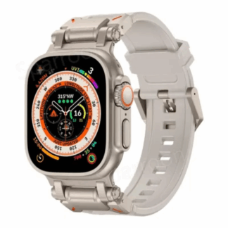 Correa deportiva de silicona para Apple Watch Ultra 49 mm - Beige