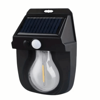 LUZ LAMPARA PANEL SOLAR SENSOR DE MOVIMIENTO LED
